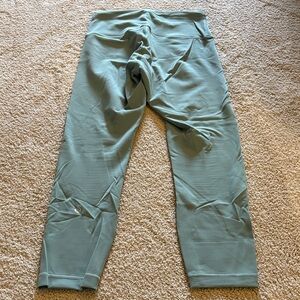 lululemon athletica Wunder Train Crater Blue Legging Size 6